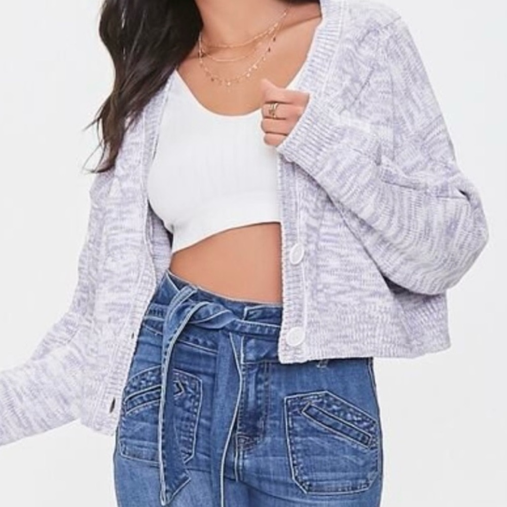 Y2K Forever 21 Cable Knit Sweater